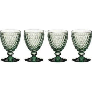 4x Villeroy & Boch Wasserglas green Boston coloured, Trinkgläser, Grün