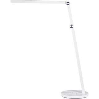 Beliani, Tischlampe, Schreibtischlampe LED weiß matt 48 cm verstellbar DORADO (450 lm)