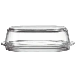 LEONARDO Butterdose Ciao Glas Transparent Klar
