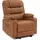 MCombo Relaxsessel 7033 Kunstleder 88 x 110 x 83 Braun elektrisch mit Liegefunktion