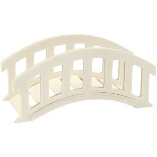 Wichtel Miniatur Brücke aus Holz, 16x6x7 cm