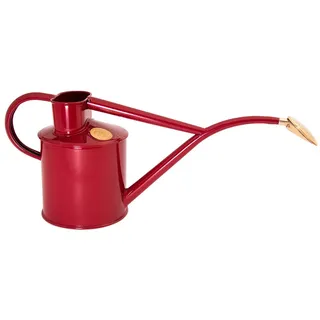 The Rowley Ripple Two Pint Watering Can Haws Zimmer Gießkanne 1 Liter (Burgundy-Rot)