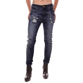 Diesel Boyfriend-Jeans Diesel Fayza 0854T Damen Jeans Hose Boyfriend blau