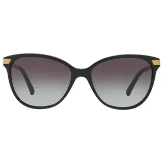Burberry Unisex Sonnenbrille BE4216, Gr. Large (Herstellergröße: 57), Schwarz (Gestell: schwarz, Gläser: grau-verlauf 30018G) - Large (Herstellergröße: 57)