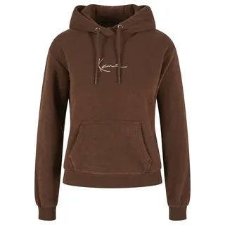 Karl Kani Kapuzensweatshirt Karl Kani Damen KW231-044-1 KK Small Signature Hoodie (1-tlg) braun M (40/42)