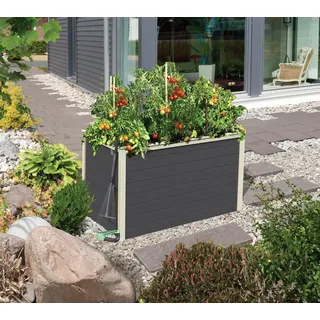 Karibu Hochbeet 65 x 98 x 64 cm Terragrau