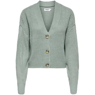 Only Strickjacke ONLCAROL NICE L/S Cardigan KNT NOOS Grün S