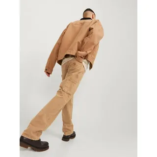 JACK & JONES Jeans 'Eddie Carpenter' - Braun - 32