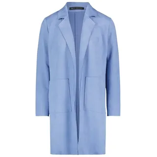 Betty Barclay Blusenblazer Mantel Trenchcoat Blau 46