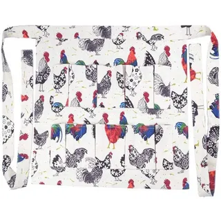 Schürze, Eiersammelschürze, Mehrtaschenschürze, Bruchsichere Eiersammelschürze Mit Tiefen Taschen, Geeignet Für Hühner-, Enten- Und Gänseeier, Modell 3