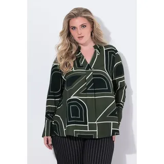 Ulla Popken Tunika in khakigrau | Gr.: 46-48