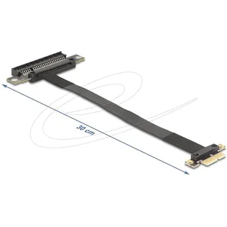 DeLock Riser Karte PCI Express 3.0 x1 Stecker zu x8 Slot mit Kabel 30 cm
