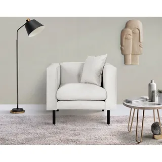 Home Affaire Cocktailsessel Lillibeth Polyester 90 x 83 x 74 cm Beige