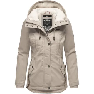 Marikoo Jacken, Winterjacke Bikoo in Beige, EU M