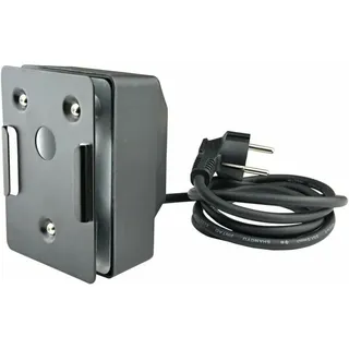 Grillmotor für Drehspieß, elektrischer Grilldrehspieß, 2 U/min - 50/60 Hz - 4 W, schwarz