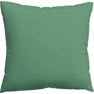 schlafgut Kissenbezug Knitted Jersey 80 x 80 cm Grün