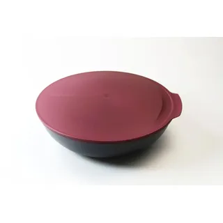 Tupperware Allegra 3,5 L rot merlot Schüssel Schale Servierschale