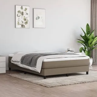 Festnight Bett 140x200 cm Polsterbett ohne Kopfteil Jugendbett Bettgestell Doppelbett Einzelbett Gästebett Bettrahmen Schlafzimmer Bett Jugendzimmer