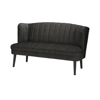 switch Küchensofa  Rina , schwarz , Maße (cm): B: 156 H: 92 T: 76.0