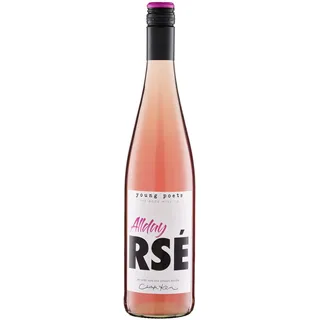 young poets Allday Vegan Roséwein halbtrocken 0,75 l | 2024