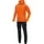 Trainingsanzug Polyester mit Kapuze neonorange M