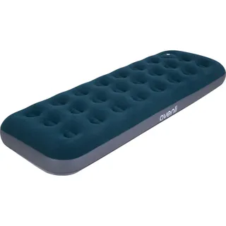 Jilong Avenli 191x73x22 cm Camping Luftmatratze/Luftbett blau mit Fußpumpe