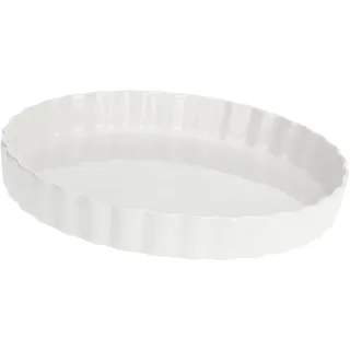 La Porcellana Bianca Arezzo Tart Auflaufform 25 cm Weiß