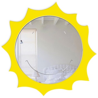 Mungai Mirrors Glücklicher Sonne-Acryl-Spiegel (45cm)