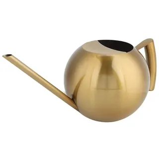 Firlar 1000ml Gießkanne für Zimmerpflanzen Pflanzenbewässerung Edelstahl Gießkanne Kleine Gießkanne Sprinkle Pot Long Mouth Garden Plants Flower Tool(Gold)
