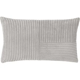 Traumschlaf Dekokissenhülle Shara 30x50 cm | grau - grau