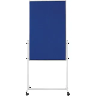 Magnetoplan Moderationstafel 75 x 120 cm Blau/Weiß