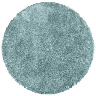 KADIMA DESIGN SALZACH Hochflorteppich 200 x 200 cm Blau