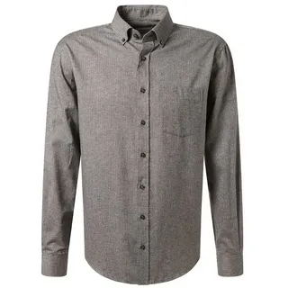 Pierre Cardin Langarmhemd schwarz M