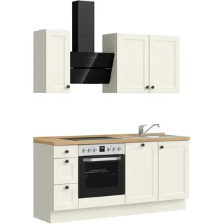 Nobilia Küchenzeile Cascada II 180 cm weiß