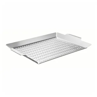 Tramontina Grillschale 48 x 32 cm Edelstahl silber