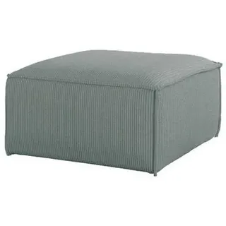 Fun Möbel Polsterhocker CELES Premium 65 x 40 x 65 cm Saphirblau