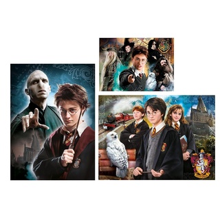 Clementoni® Puzzle Harry Potter (1x 500 Teile, 2x 1000 Teile), 2500 Puzzleteile