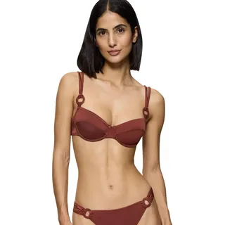 Triumph Bikini-Top Damen Braun 38 Cup C