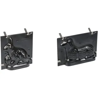 ORIGINAL KAISER Osterbackformen 2-teilig | Oster-Backform Set Hase & Lamm | antihaftbeschichtete Backformen für Rührkuchen und Ostergebäck | einfache Entformung | für Ostern