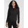 Fleece Hoodie Damen 01 black L
