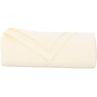 vidaXL Bettüberwurf 270 x 240 cm Weiß