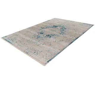 Teppich KAYOOM "Dilan 200" Teppiche Gr. B/L: 160 cm x 230 cm, 5 mm, 1 St., blau Orientalische Muster