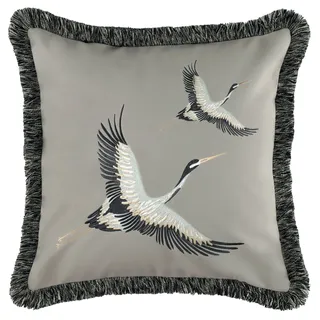 Schöner Wohnen Kissenbezug Trail 45 x 45 cm Grau