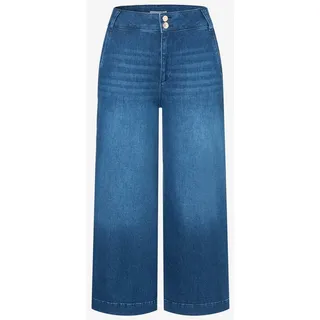More & More High Waist Jeans Culotte Dark Blue 42