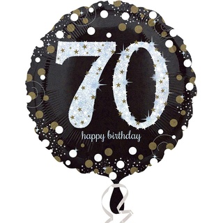 Amscan Luftballon 70 Jahre "Froher Geburtstag"