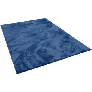 Snapstyle Hochflorteppich 200 x 250 cm Blau