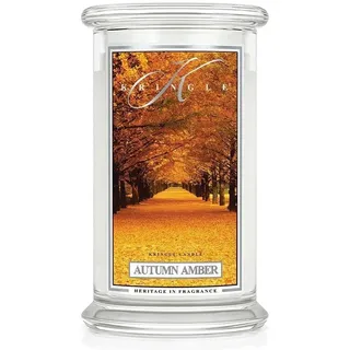 Kringle Candle Autumn Amber Duftkerze 624 g gold