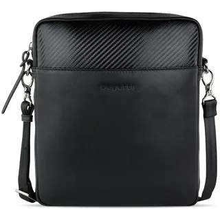 Bugatti Comet Umhängetasche Leder 17 cm schwarz