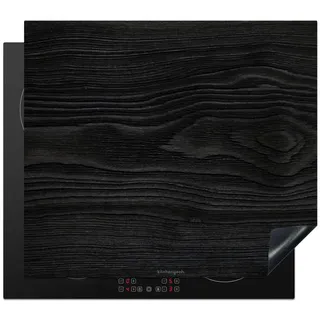 onlywow Herdabdeckplatte 59 x 52 cm Schwarz