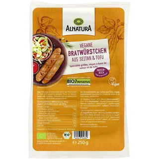 Alnatura Bio Bratwürstchen vegan, 250 g